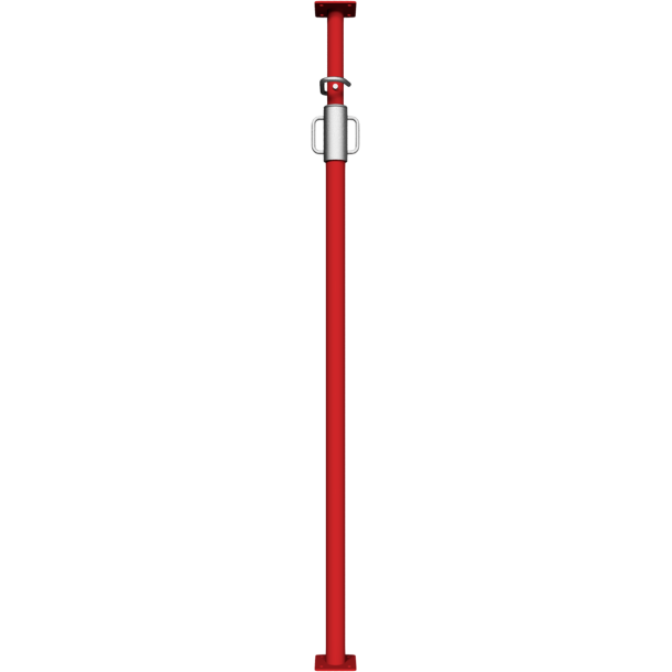 Euro formwork prop of class B | painted, with inner thread | B30 extent length: 1,87 m - 3,00 m